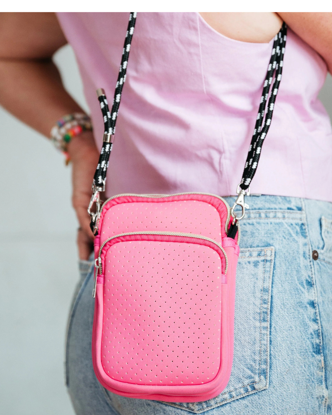 Lulu Cross Body Bag - Pink