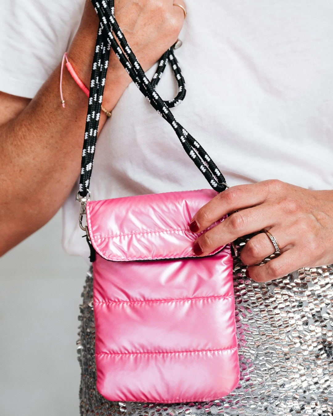Amour Cross Body Bag - Pink