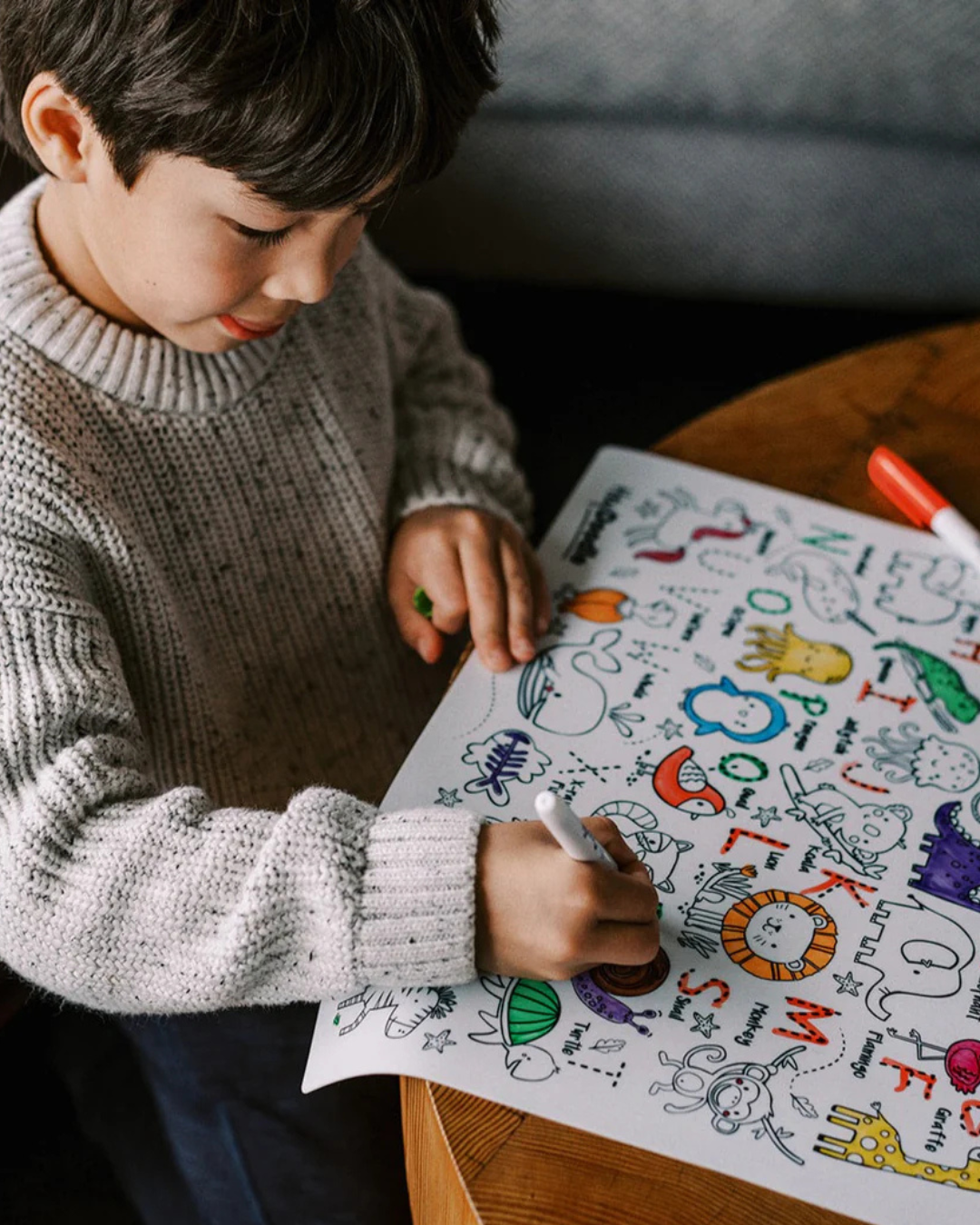 Into the Wild Classic Colouring and Doodle Mat