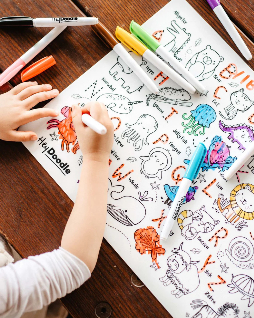 Into the Wild Classic Colouring and Doodle Mat