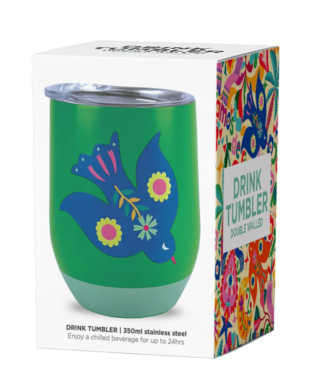 Stainless Steel Drink Tumbler -Bird