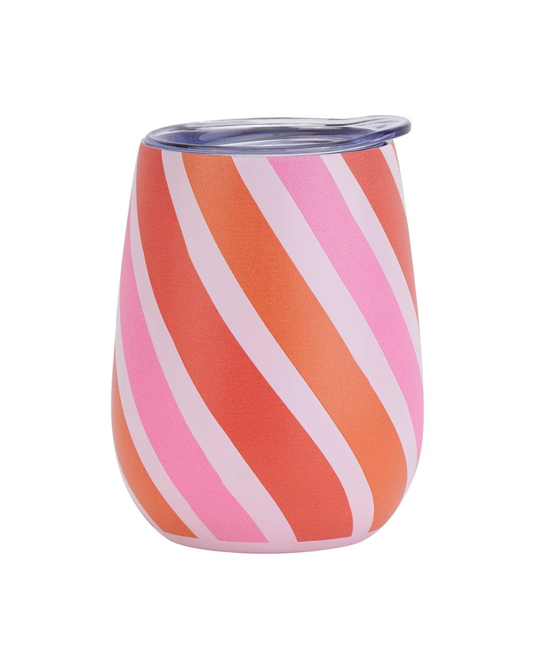 Candy Cane Wine Tumbler