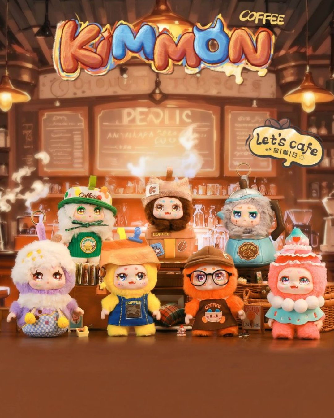Kimmon Kimmon Let’s Cafe Collectible Mystery Box Plush