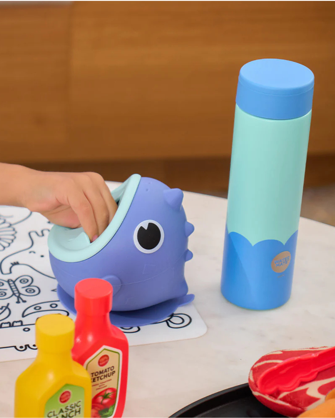 Wave Edition Mini Stainless Steel Drink Bottle