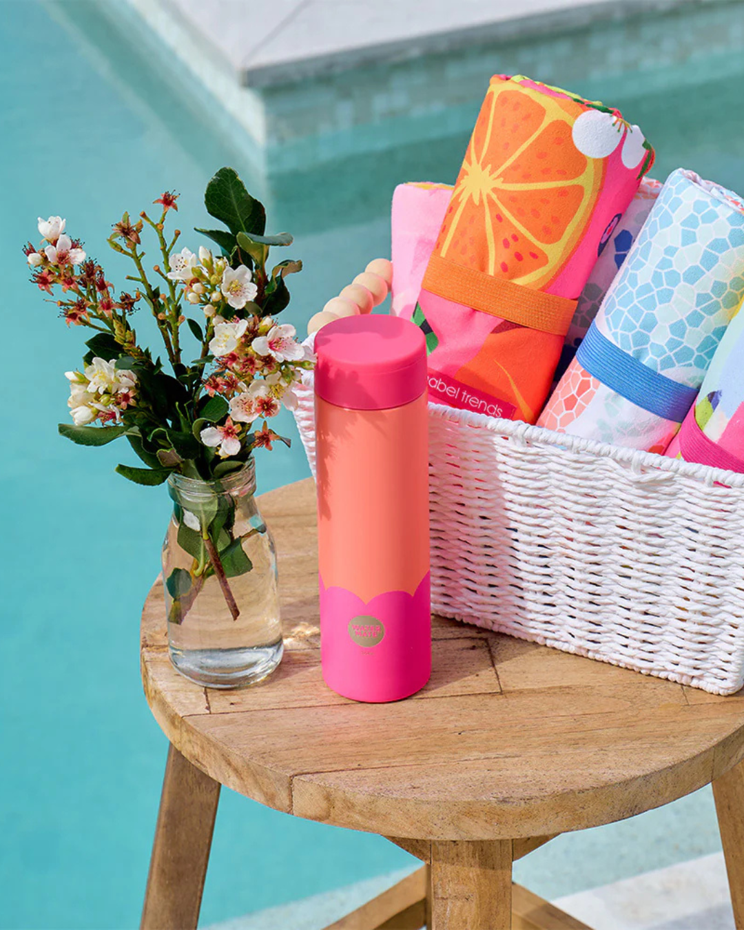 Wave Edition Mini Stainless Steel Drink Bottle