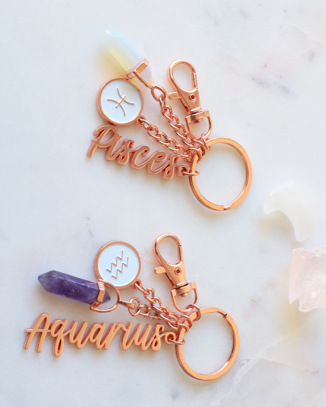 Mystique Pisces Keychain