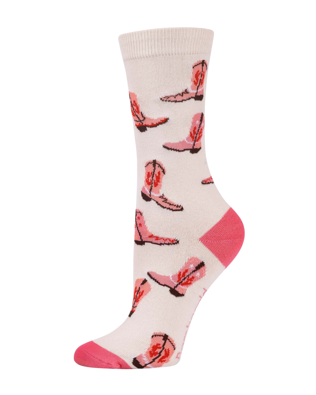 Womens Boot Scoot Bamboo Sock