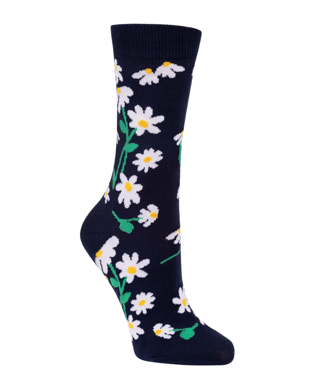 Womens Daisies Bamboo Sock