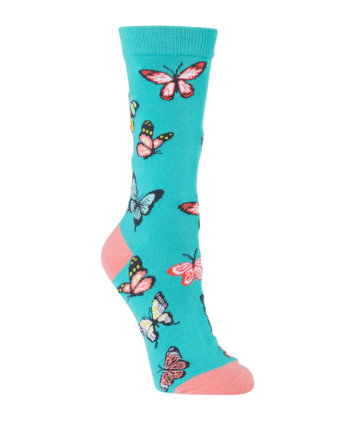 Womens Flutters Bamboo Sock
