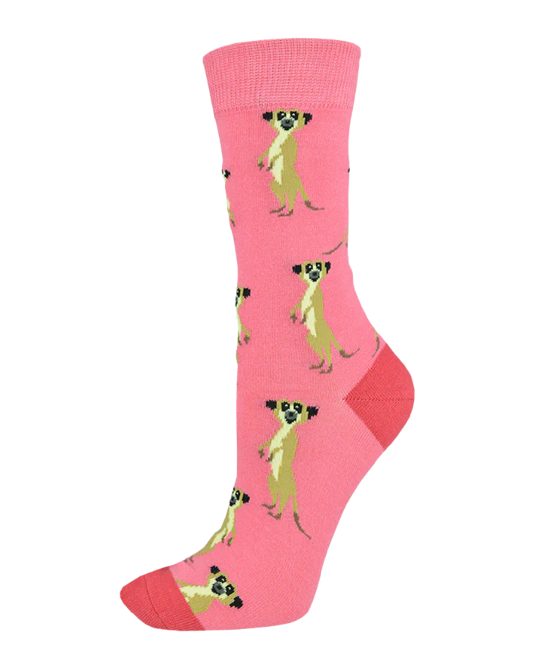 Womens Meerkat Bamboo Sock