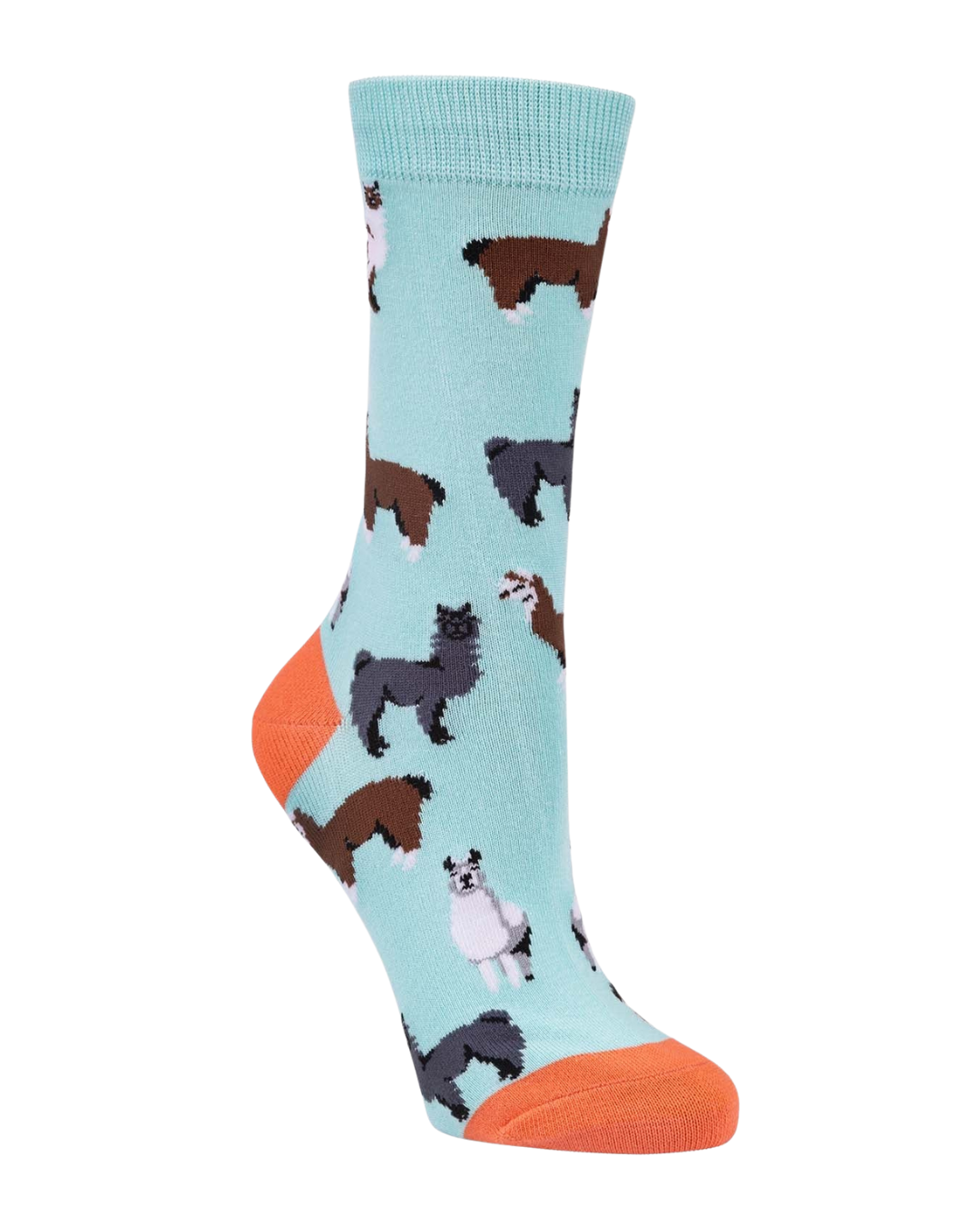 Womens No Probllama Bamboo Sock