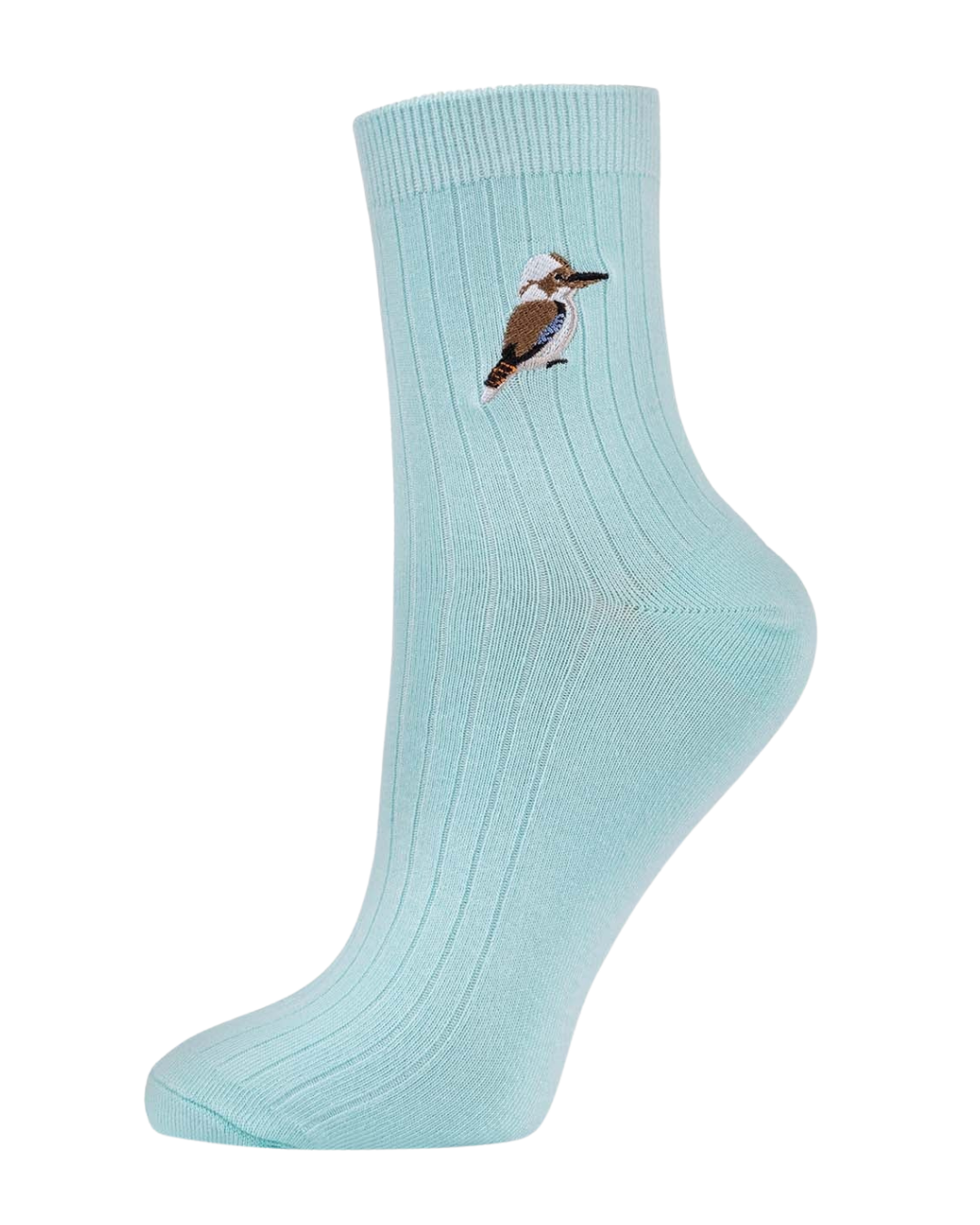 Womens Quarter Crew Kookaburra Bamboo Sock