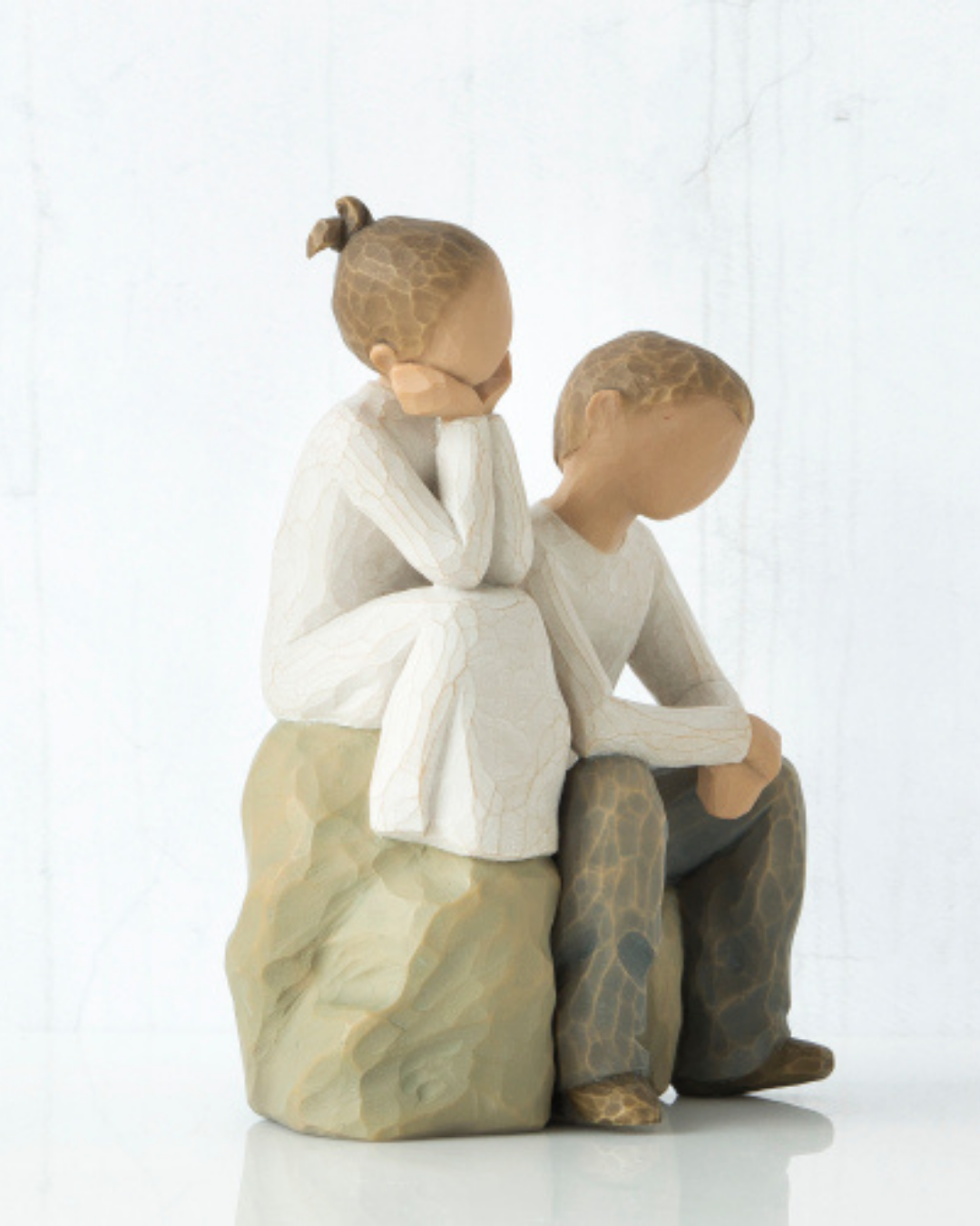 Brother And Sister Figurine
