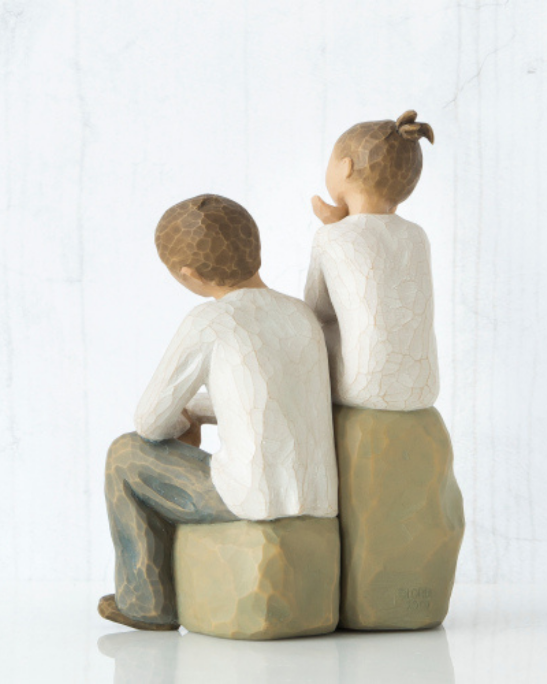Brother And Sister Figurine
