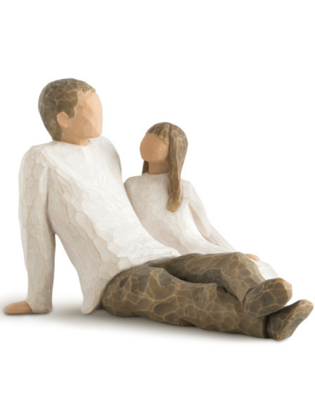 Father And Daughter Figurine