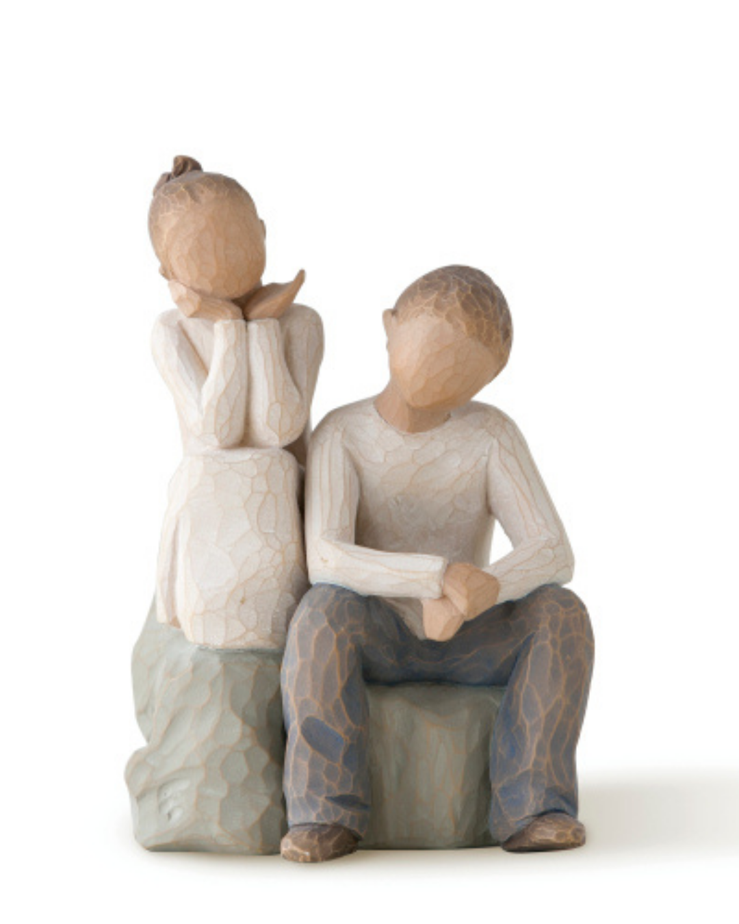 Brother And Sister Figurine