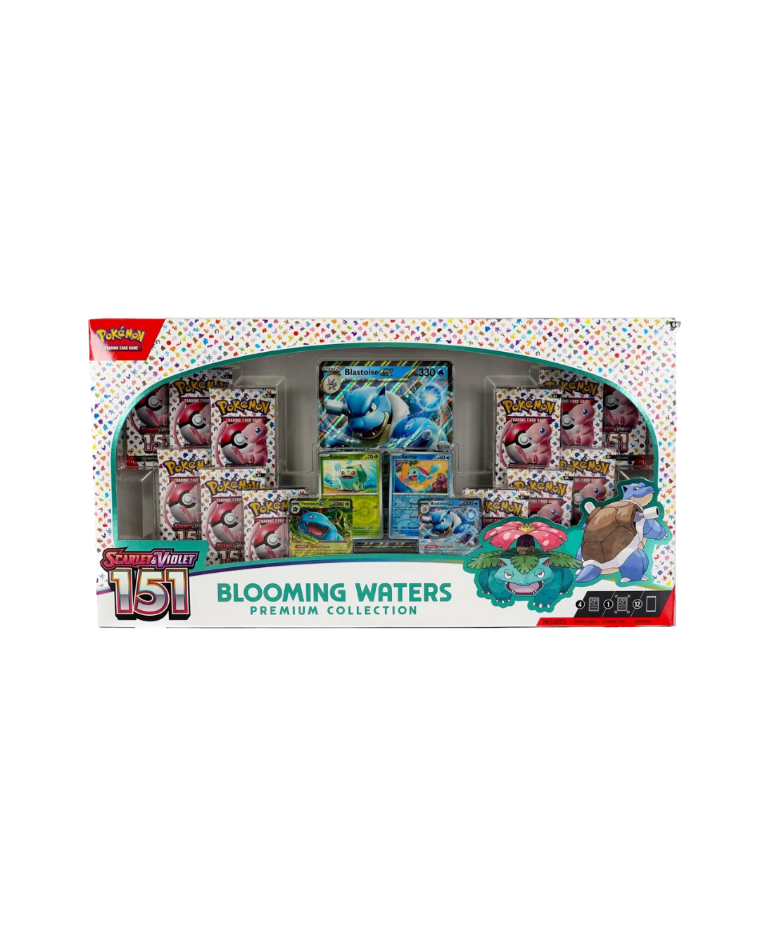 Pokemon TCG Scarlet & Violet - 151 Blooming Waters Premium Collection Box