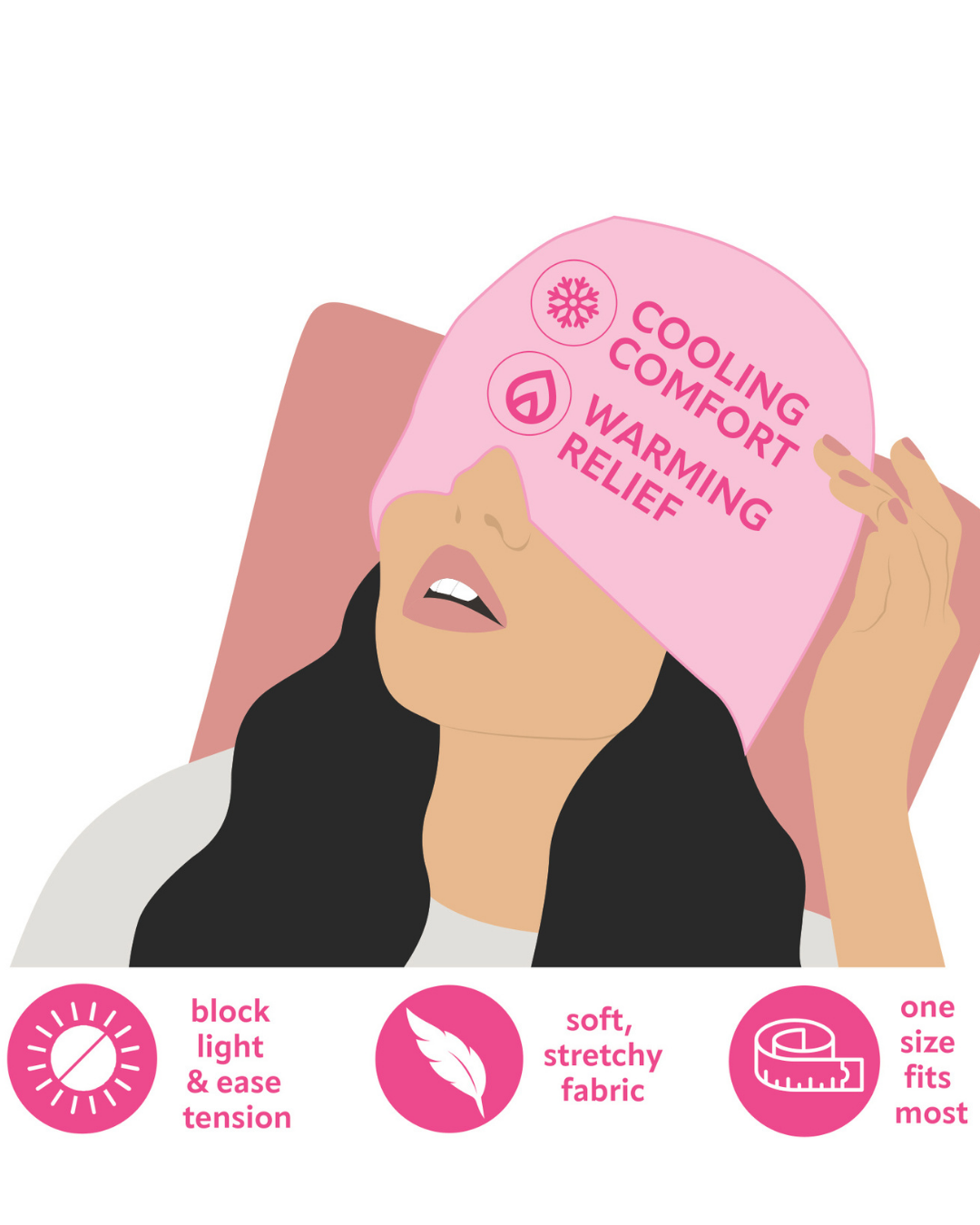 Zero Oestrogen, Zero F's Given - Head Hugger Mask