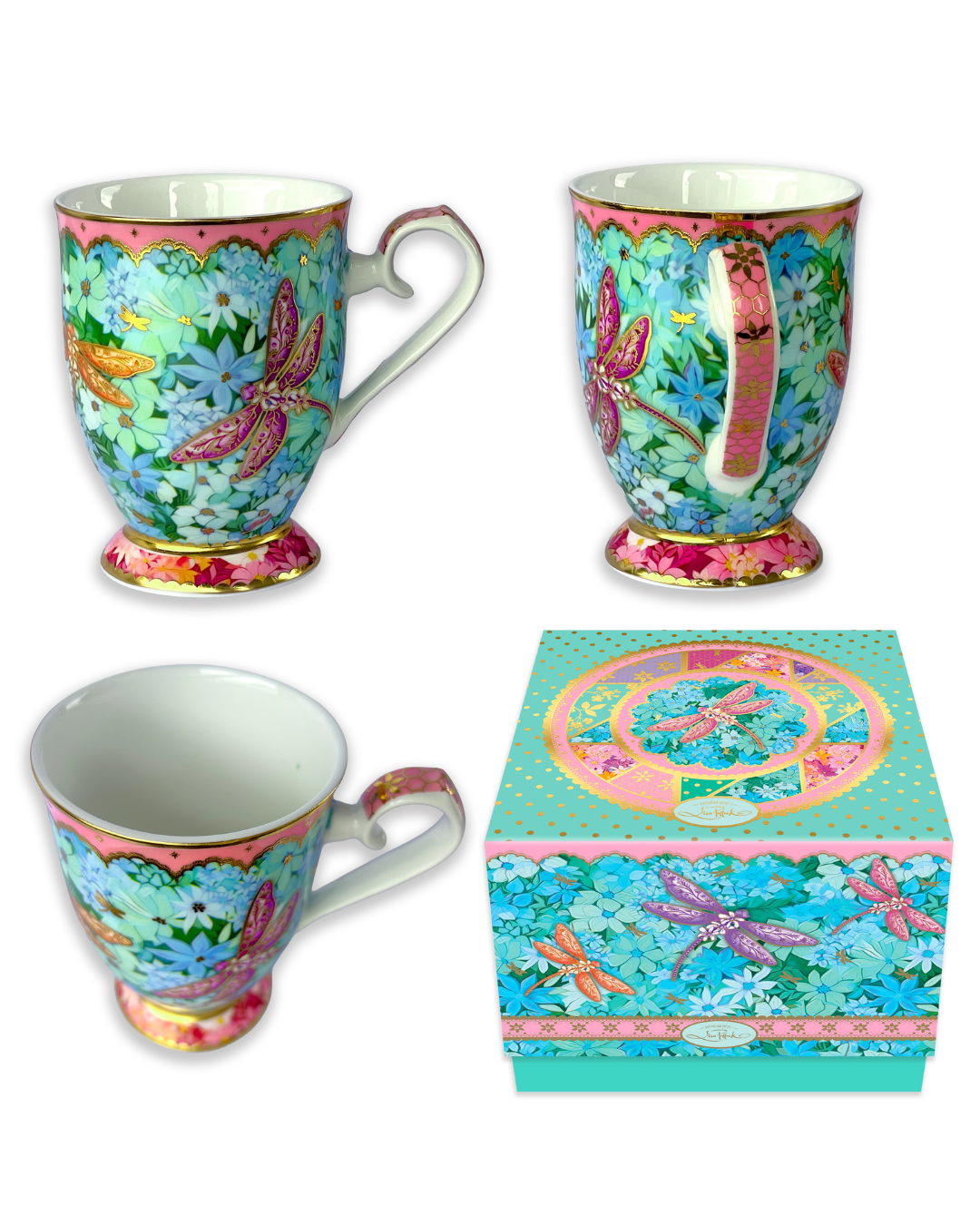Ceramic Cup - Pretty Patchwork