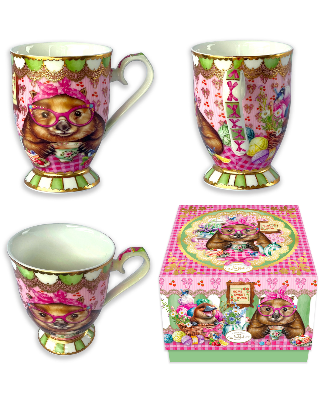 Ceramic Cup - Wonda Wombat