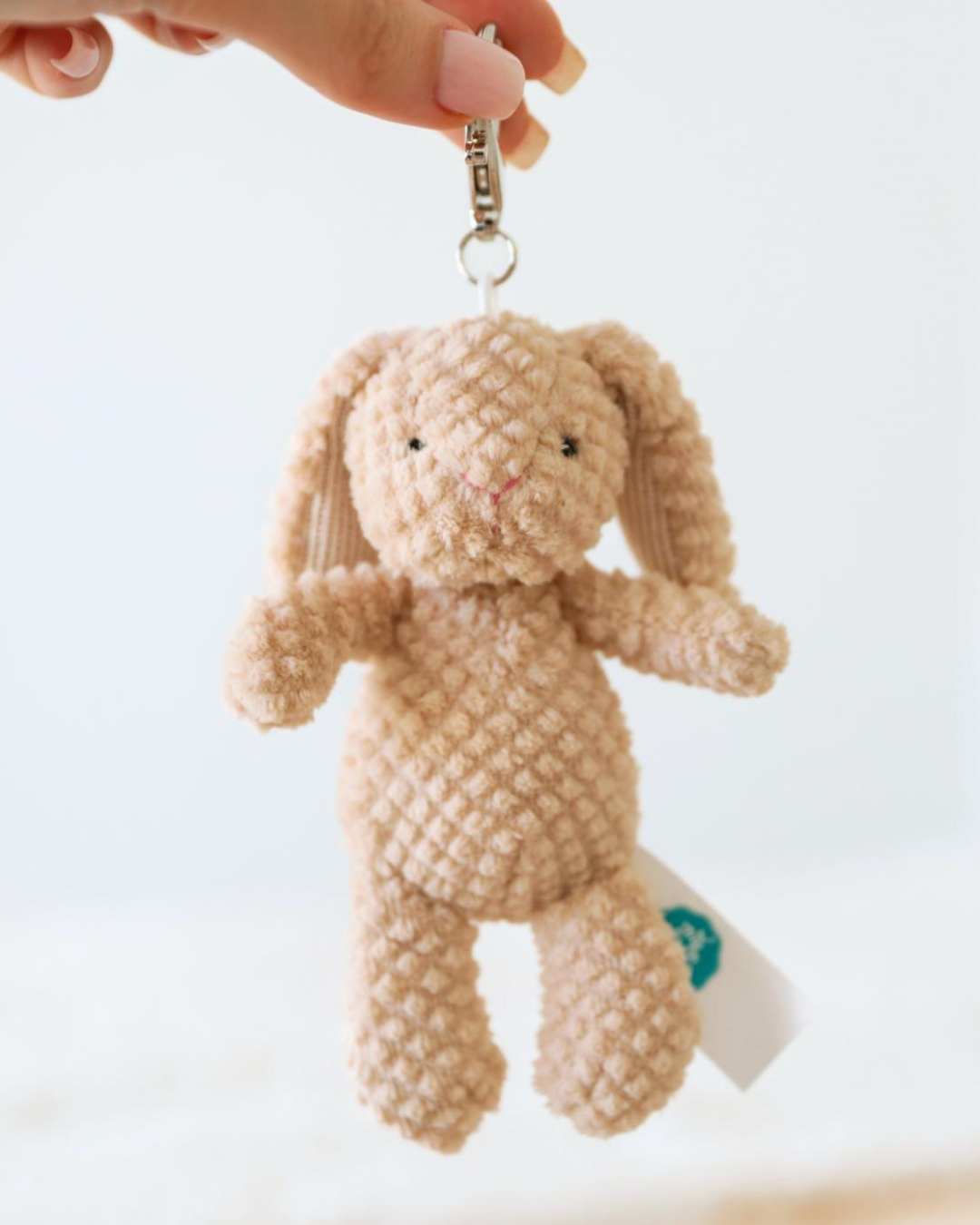 Nubby Bunny Tan - Bag Charm