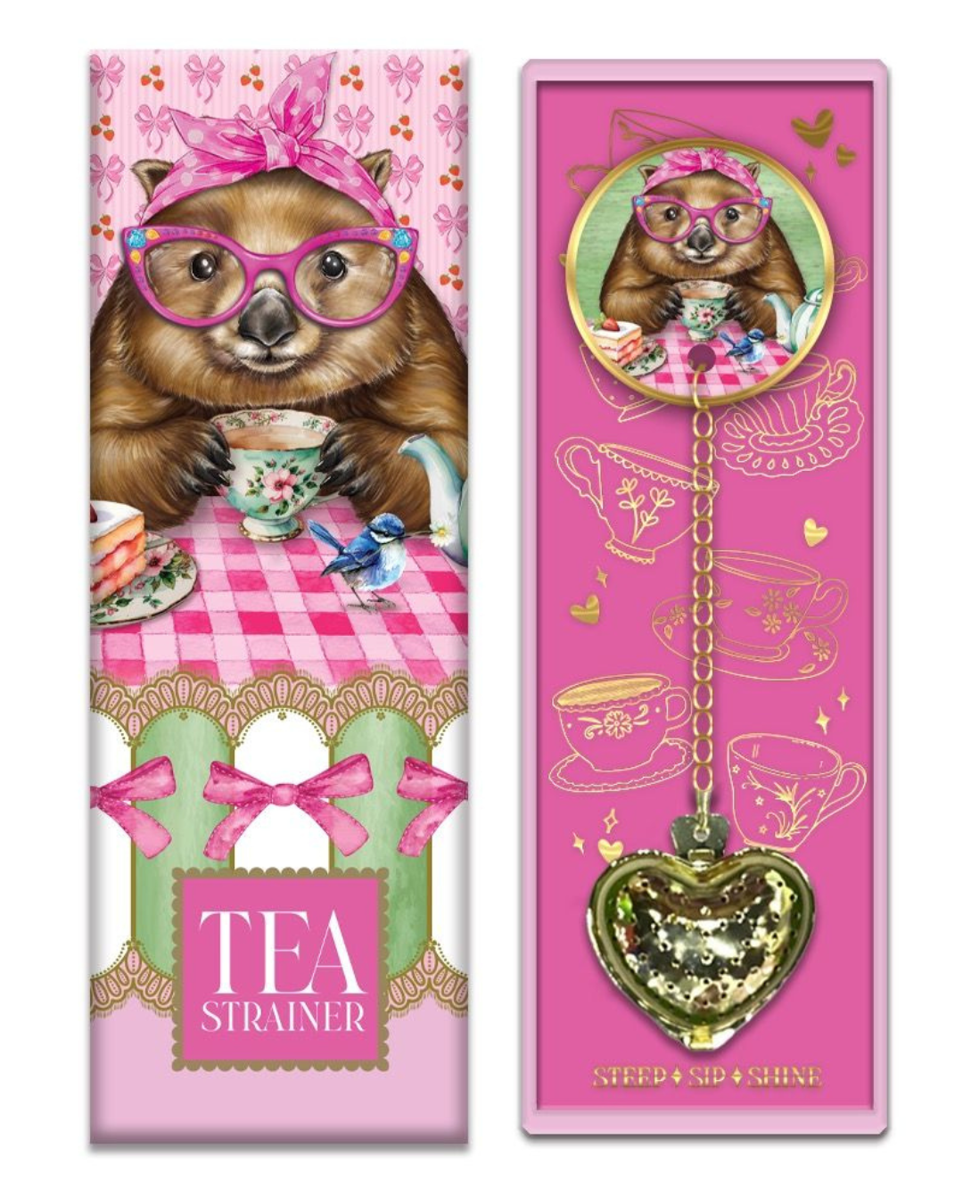 Ceramic Tea Strainer - Wonda Womba