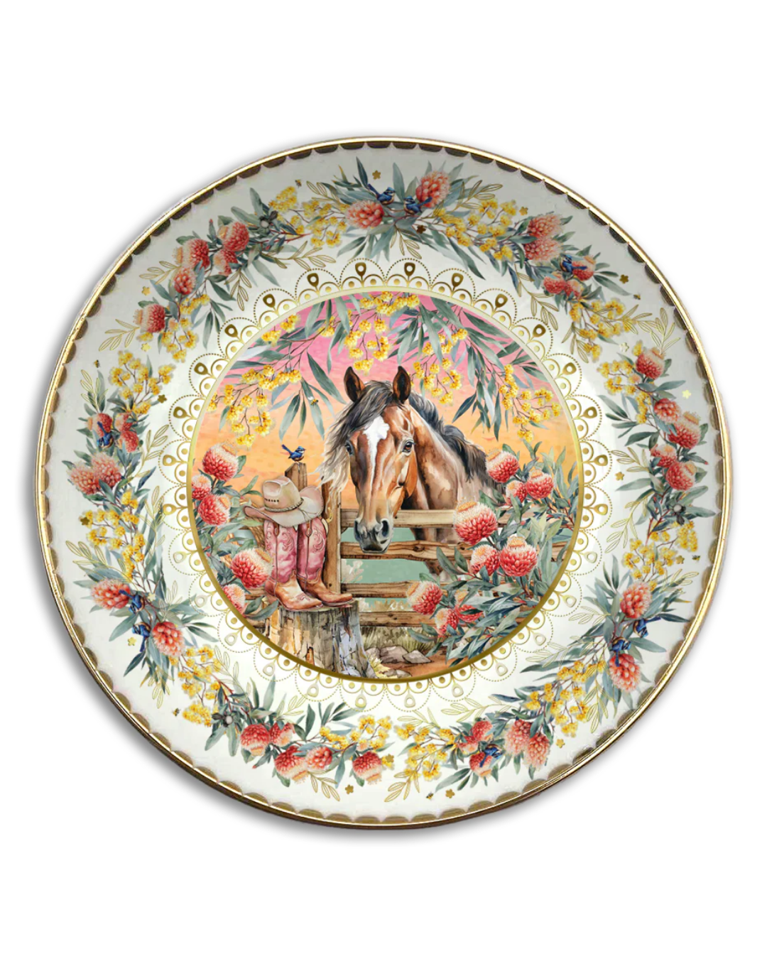 Country Dusk - Ceramic Trinket Dish
