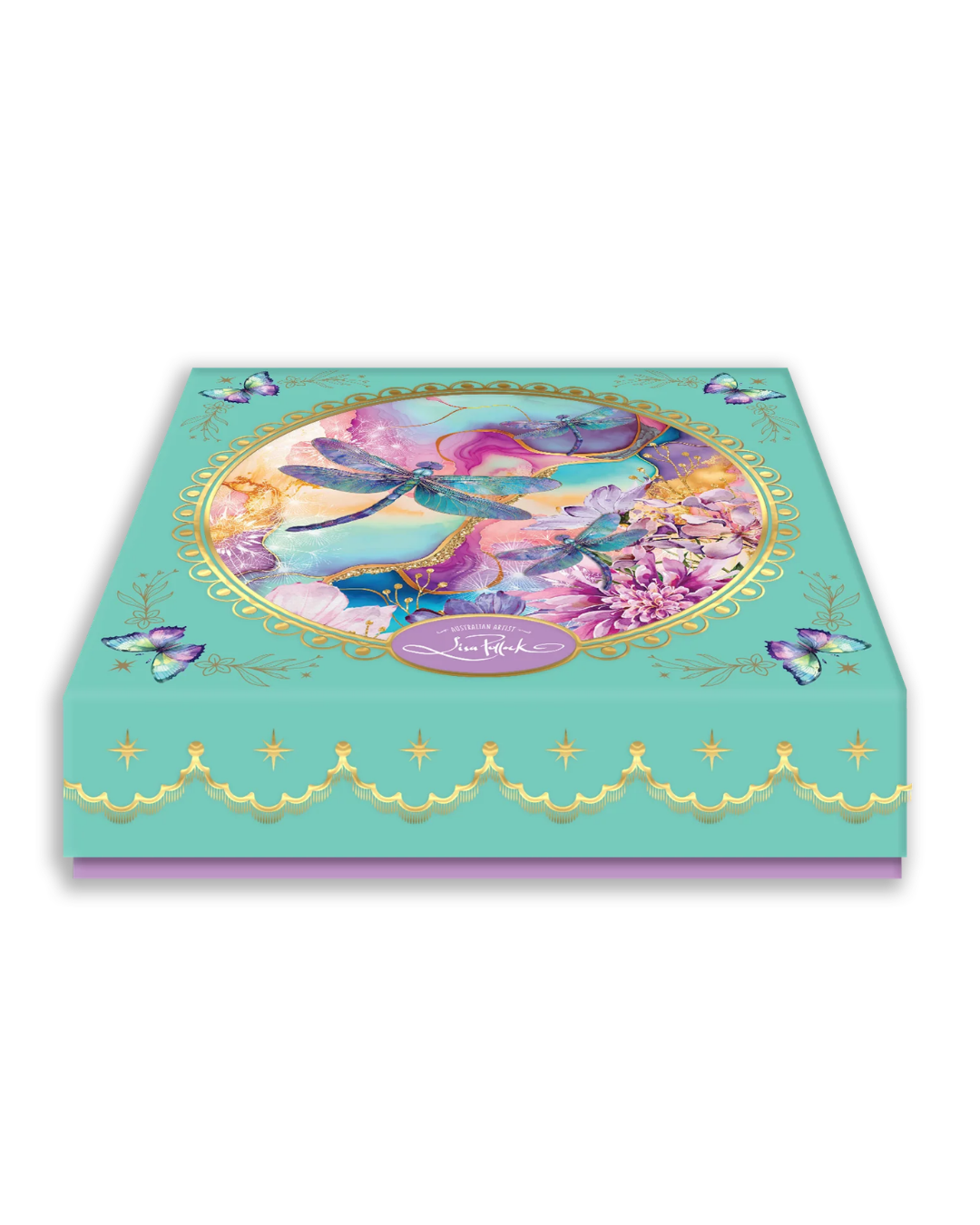 Playful Dragonflies - Ceramic Trinket Dish