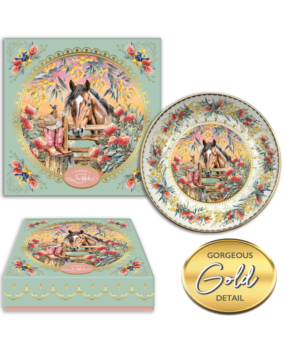 Country Dusk - Ceramic Trinket Dish