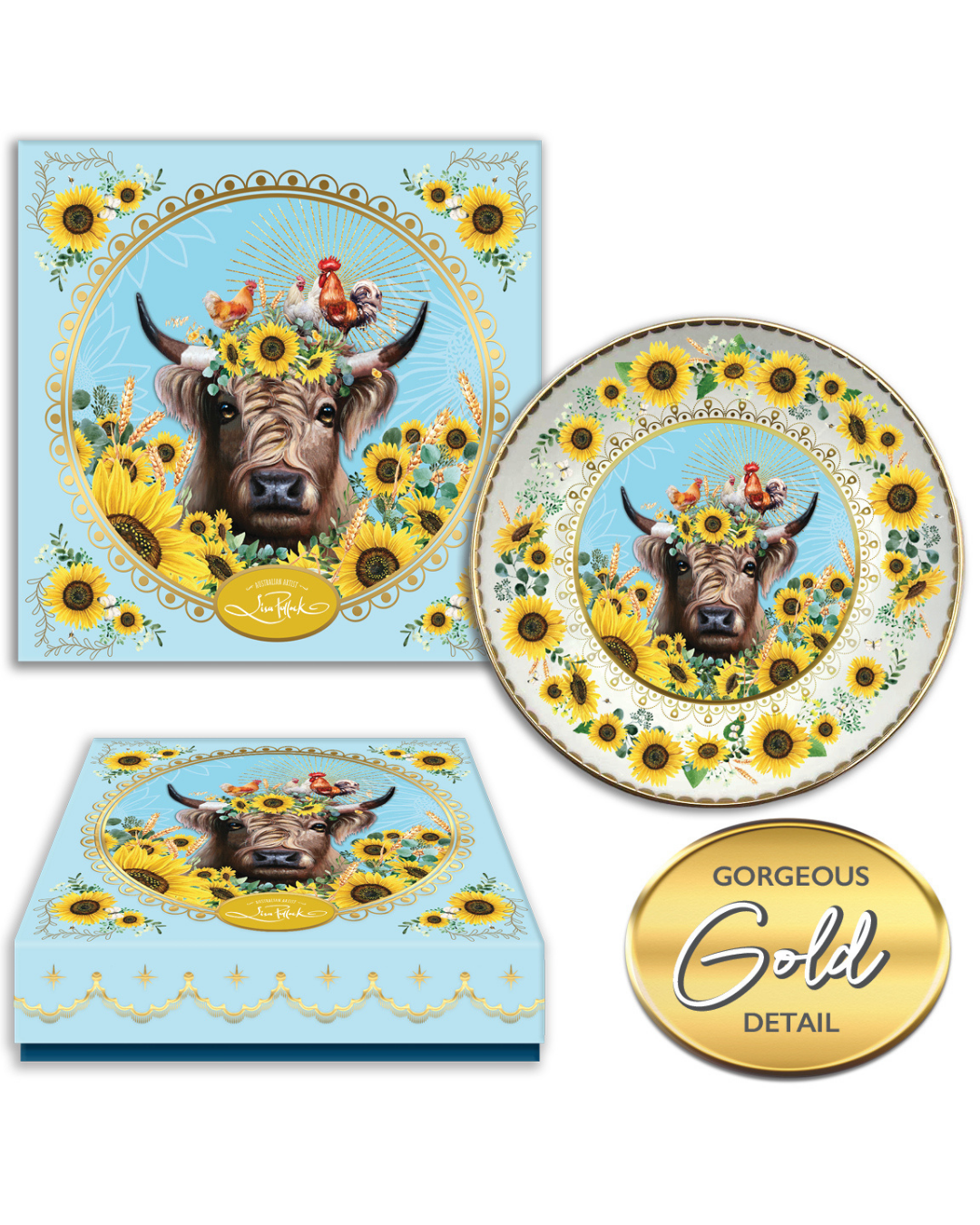 Sunny Highland - Ceramic Trinket Dish