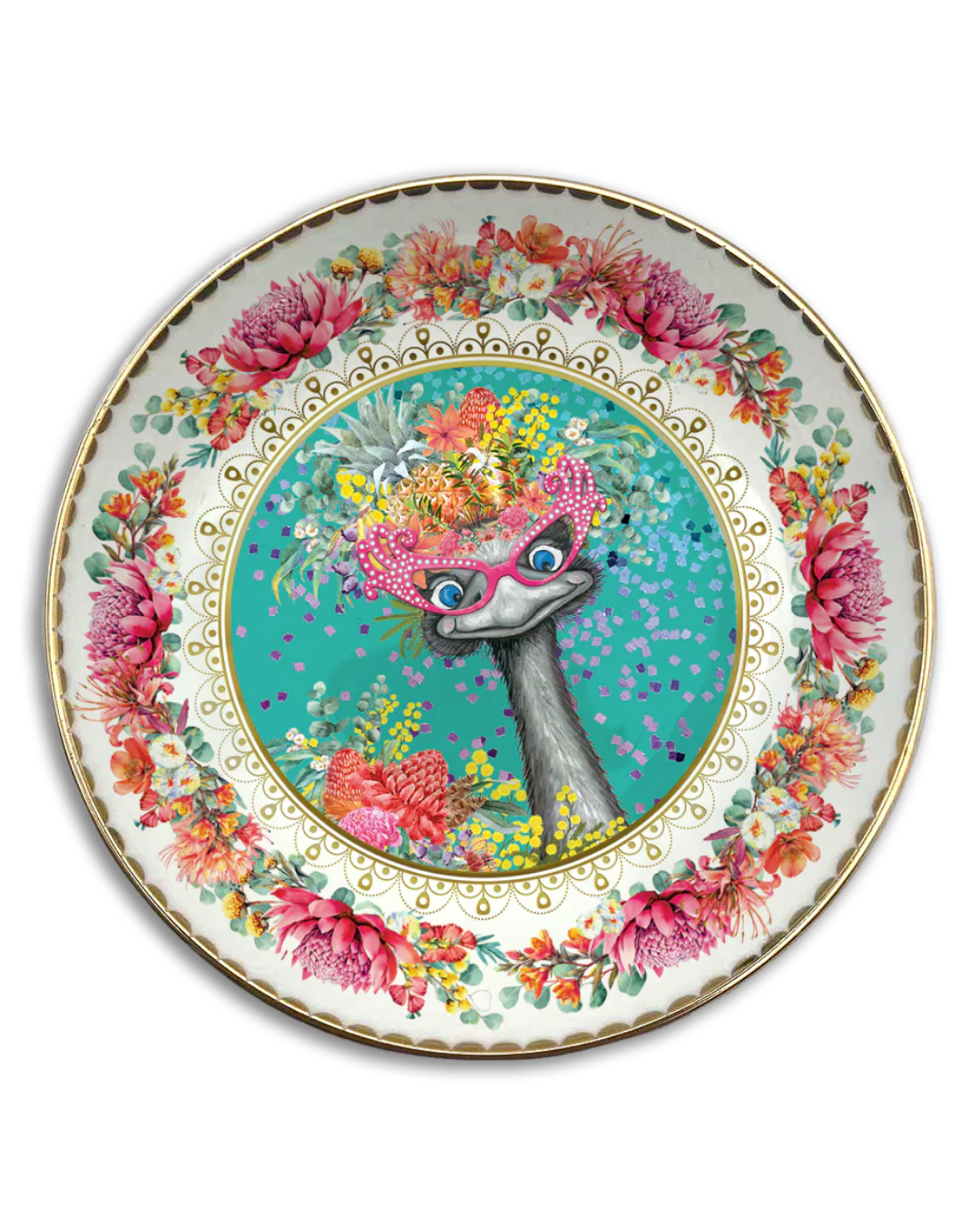Edna Emu - Ceramic Trinket Dish