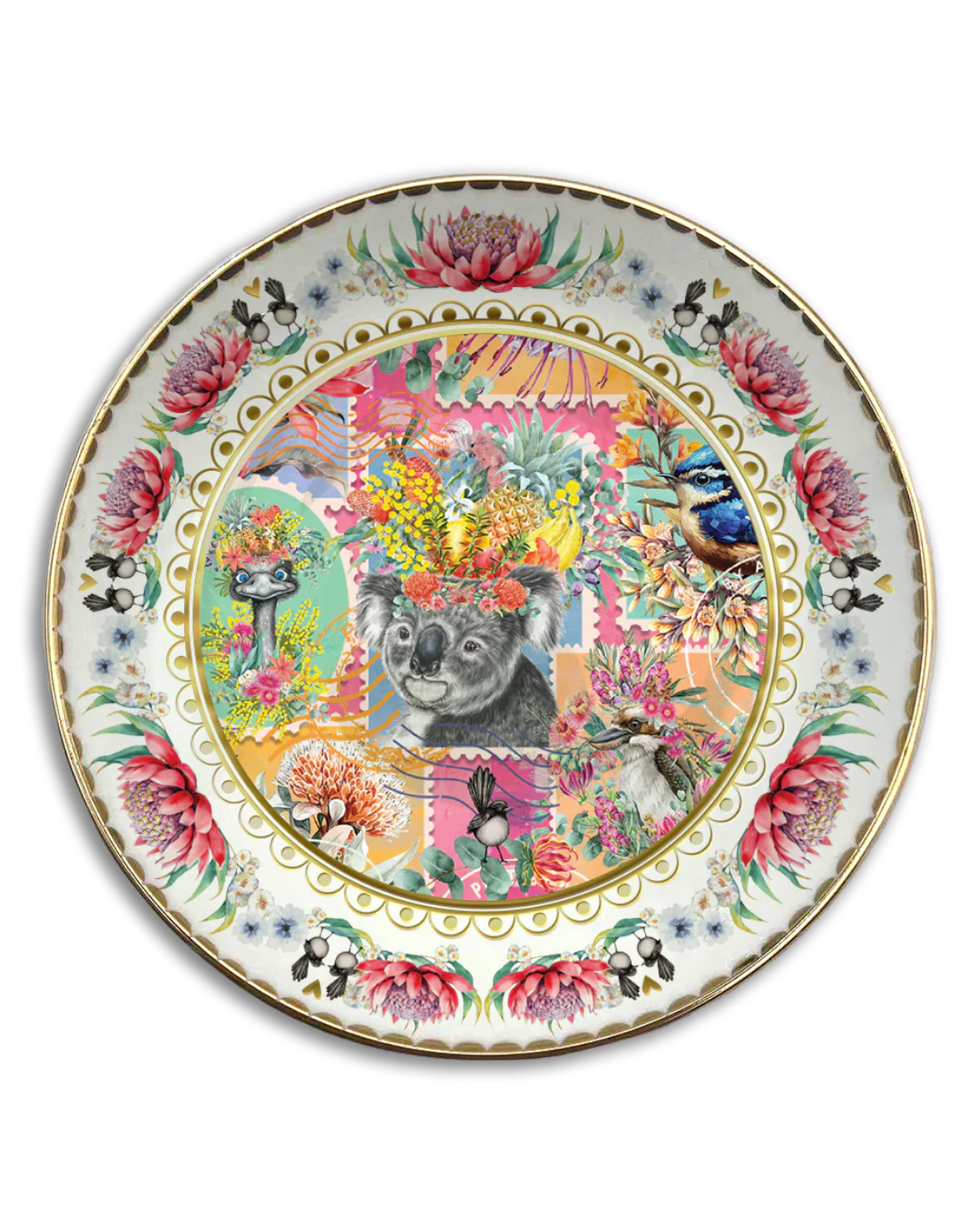 Pretty Postage - Ceramic Trinket Dish