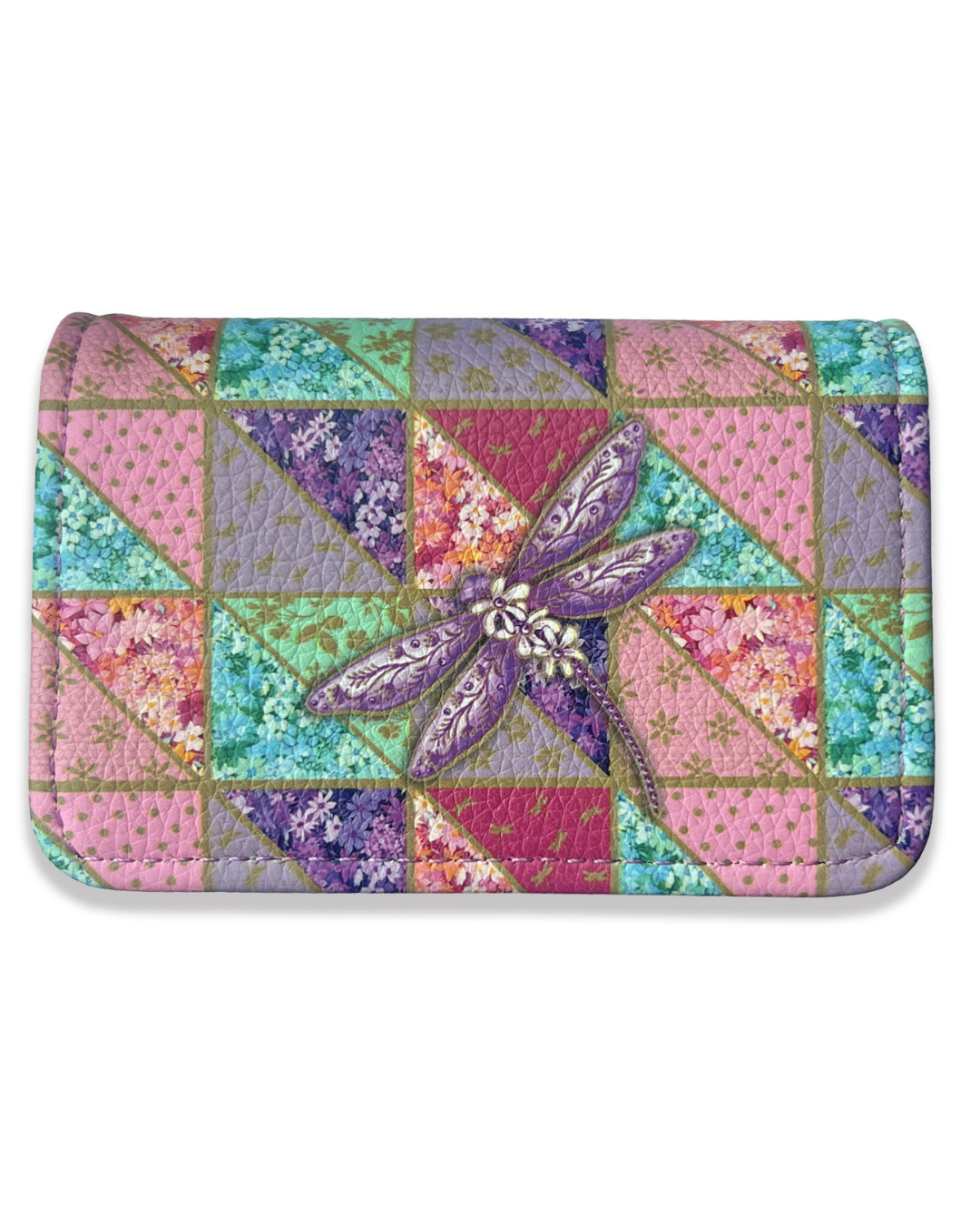 Pretty Patchwork - PU Card Wallet