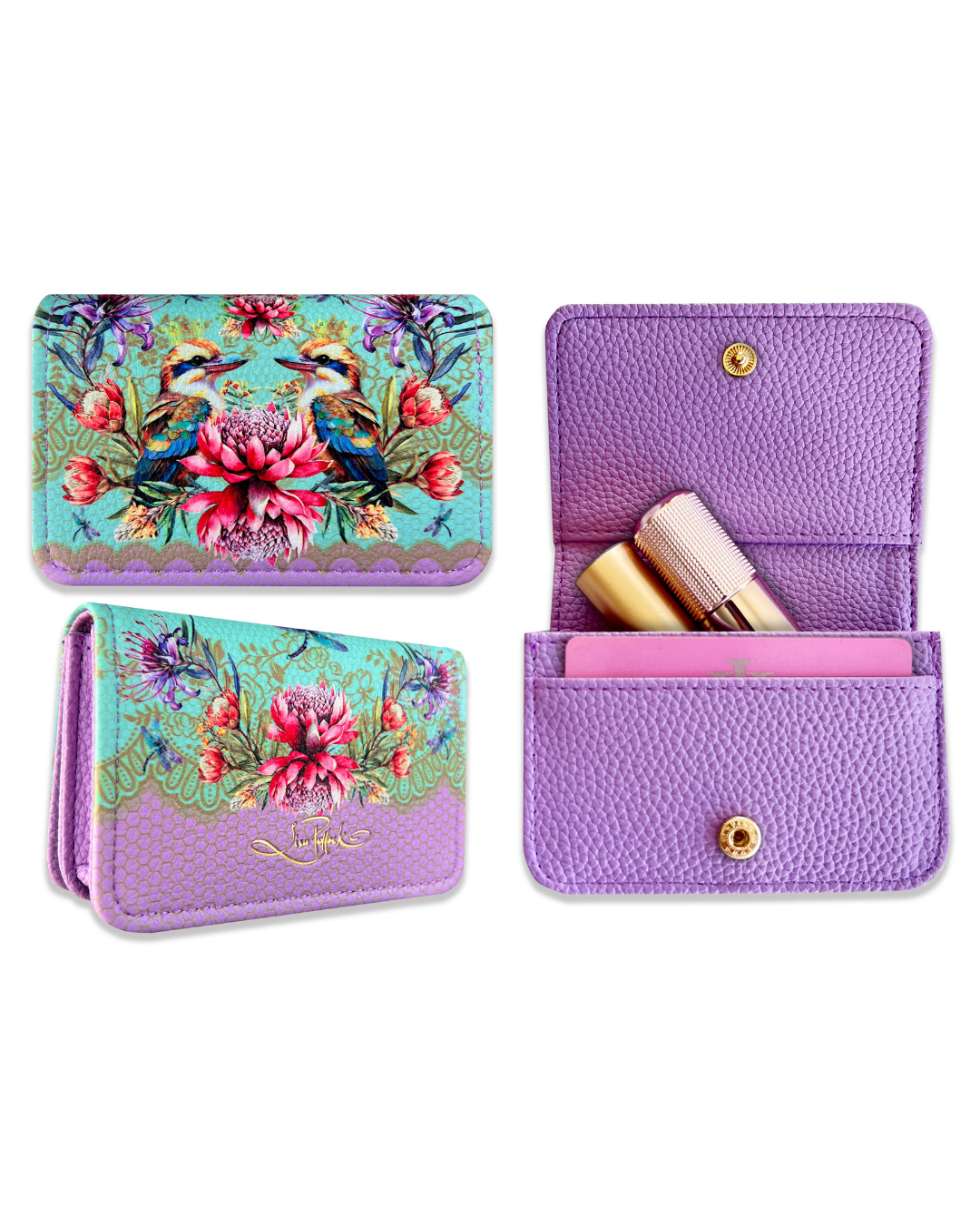 Vintage Kookas - PU Card Wallet